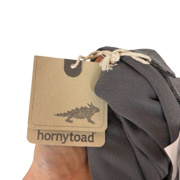 NWT Horny Toad Gray Smoke Lean Crop Legging Women's Large - Picture 4 of 9